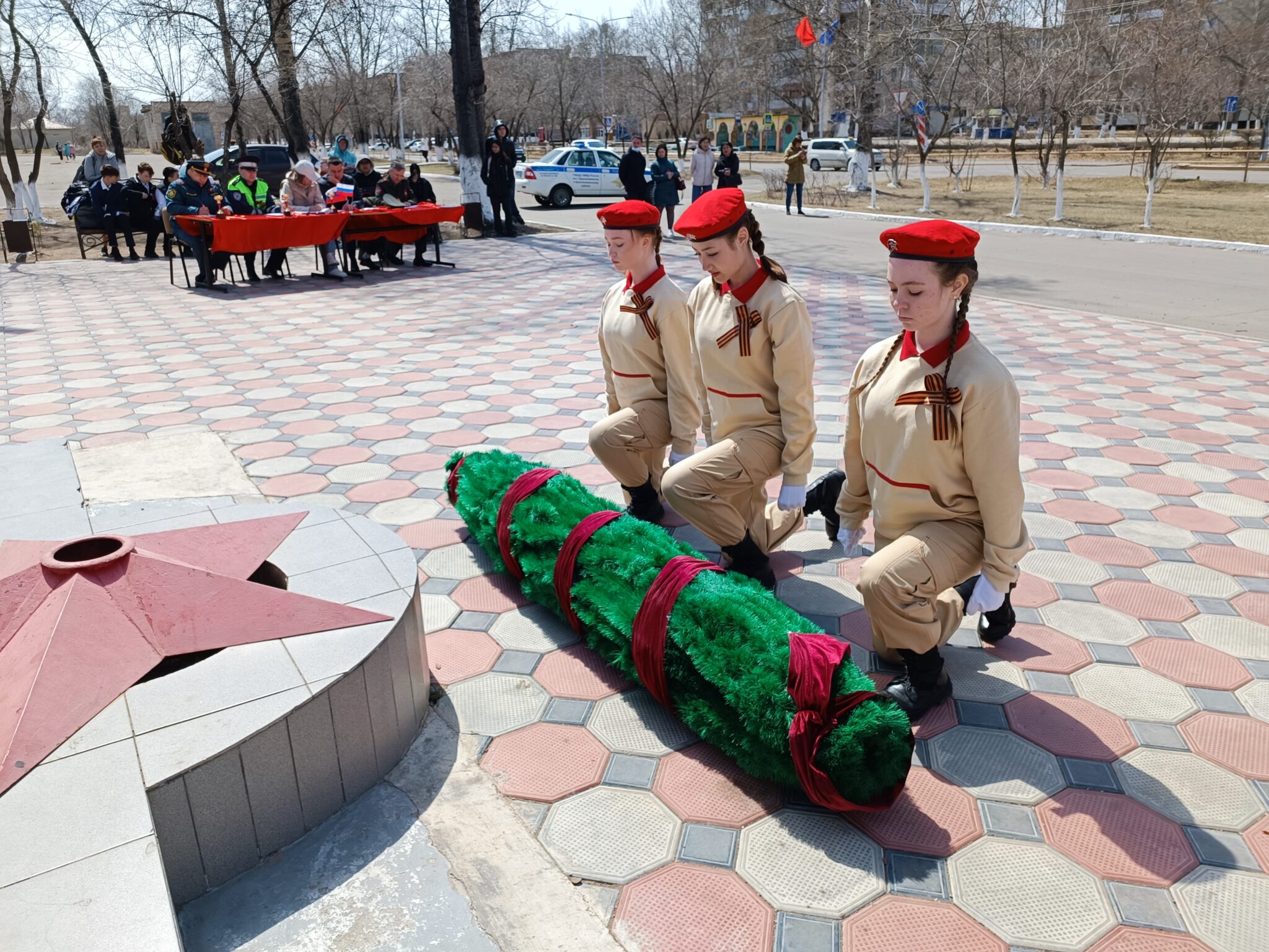 Аллея славы в Краснокаменске Забайкальский край