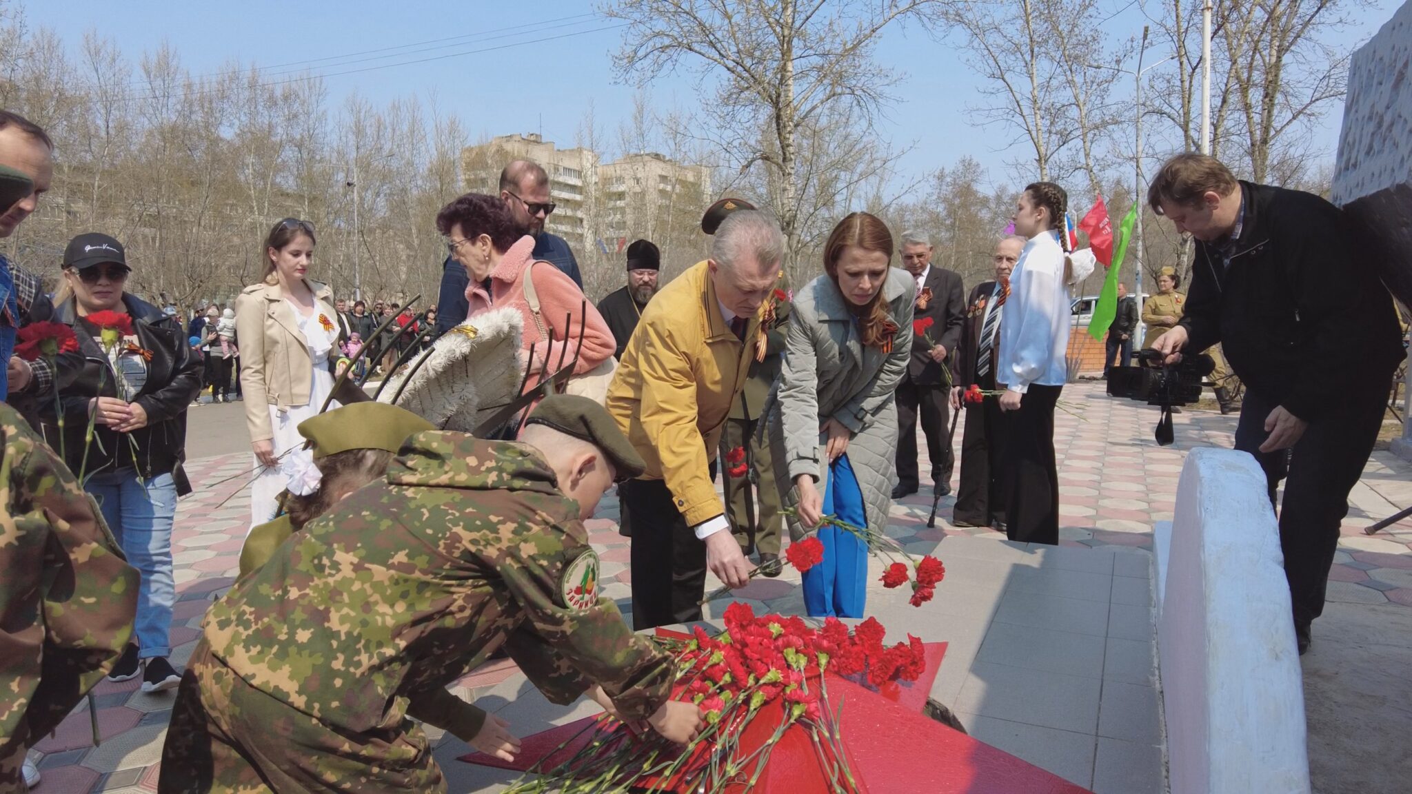 Аллея славы в Краснокаменске Забайкальский край