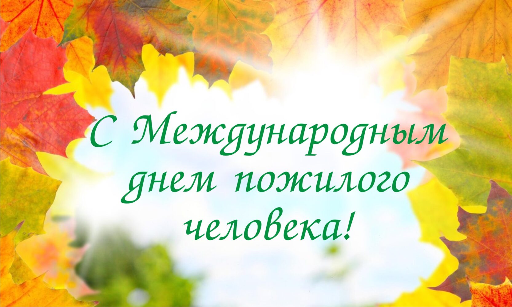 Поздравление от Главы городского поселения «Город Краснокаменск» и Председателя городского Совета с Международным днем пожилого человека