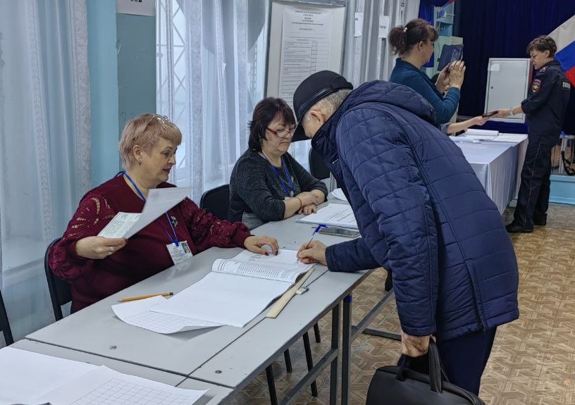 В Краснокаменске начались трёхдневные выборы президента России